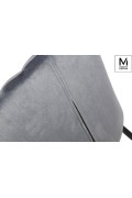 MODESTO krzesło RANGO szare - welur, metal - Modesto Design